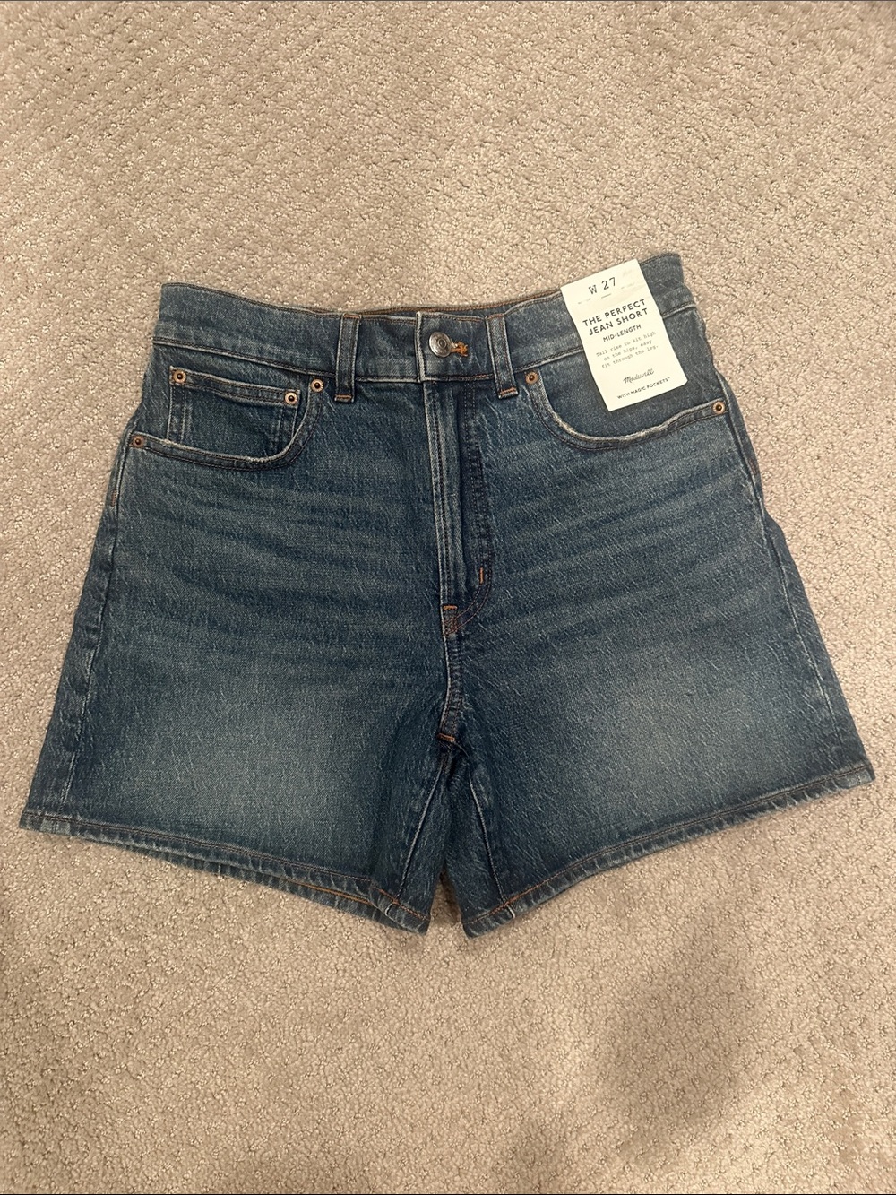 NWT Madewell Jean Short